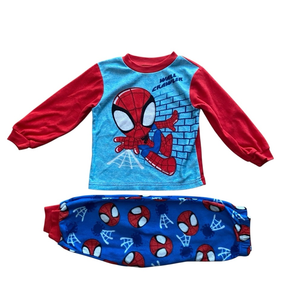 Marvel Spidey and Friends Red and Blue Pajama Top